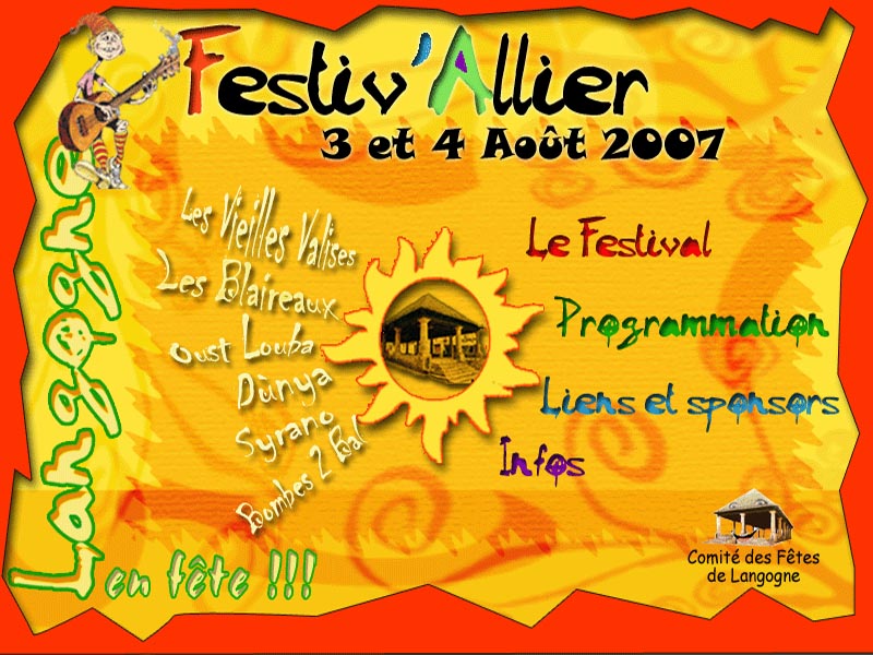 Festiv'Allier, Festival gratuit de Langogne